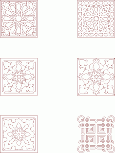 Moroccan Pattern Free DXF File