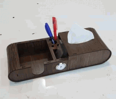 Napkin Organizer Laser Cut Cnc Free Vector File