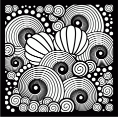 Nautical Wall Art 01 Free DXF File