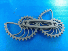 Nautilus Gears Drawing Free DXF File, Free Vectors File