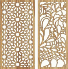 New Modern Bulkhead For Laser Cut Cnc Free DXF File