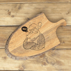 New Years Models Of Decorative Coaster For Laser Cutting Free Vector File