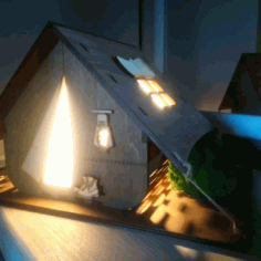Night Light Tent For Laser Cut Free Vector File