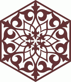 Octagonal Divider Seamless Jali Patterns For Laser Cut Free Vector File