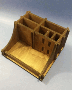 Office Desk Organizer For Laser Cut Free Vector File, Free Vectors File