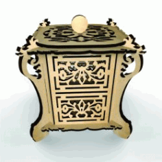 Original Box For Laser Cut Free Vector File
