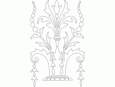 Ornament Design 2 Free DXF File