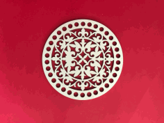 Ornament Design Cnc Router Sample Free DXF File