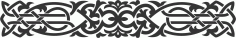 Ornamental Design Border Free DXF File
