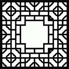 Ornamental Pattern Free DXF File