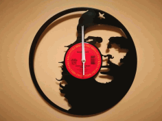 Orologio Vinile Che Guevara Free DXF File
