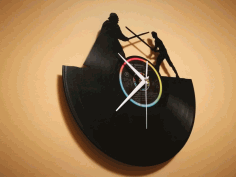 Orologio Vinile Clock Star Wars Free DXF File