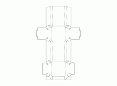 Packing Box 2 Free DXF File