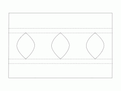 Packing Box Free DXF File