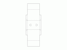 Packing Boxes Design Free DXF File
