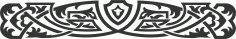 Panel Design Border Free DXF File