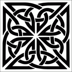 Panel Design Idea Free DXF File
