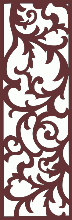 Panel Jali Room Divider For Laser Cut Free Vector File