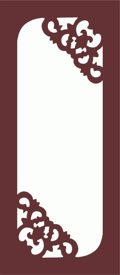 Panel Lattice Room Divider Seamless Design Free DXF File