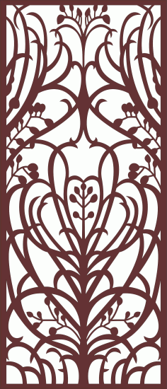 Panel Screen Room Divider For Laser Cutting Free DXF File