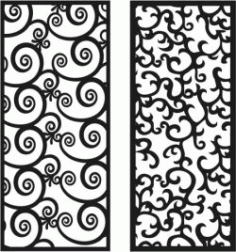 Panel Seamless For Laser Cut Cnc Free DXF File