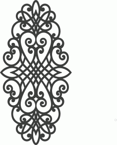 Panel Seamless Pattern For Laser Cut Free Vector File