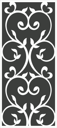 Panels Floral Lattice Stencil Room Divider Patterns For Laser Cut Free Vector File