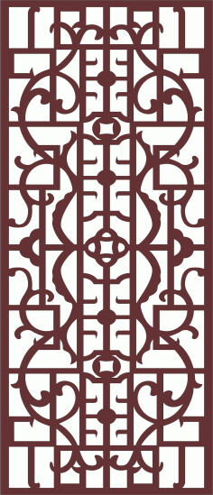 Panels Screen Room Divider For Laser Cutting Free DXF File