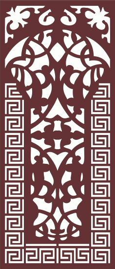 Panels Screen Room Divider Patterns For Laser Cutting Free DXF File, Free Vectors File