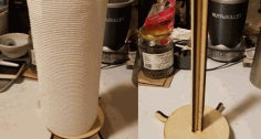 Paper Towel For Laser Cut Free DXF File