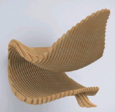 Parametric Chair Free Vector File