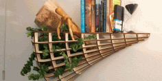 Parametric Shelf For Laser Cutting Free DXF File