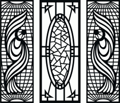 Partition For Homes Interior Screen Design Free Vector File