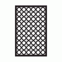 Pattern Art Design Panel Free DXF File