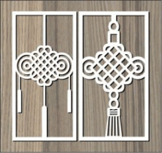 Pattern Brings Good Luck To The House Shift For Laser Cut Cnc Free Vector File, Free Vectors File