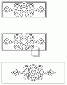Pattern Design Decor 45 Free DXF File