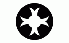 Pattern Round Free DXF File