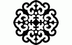 Pattern Simple Design Free DXF File