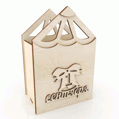 Pencil Shaped Wooden Flower Box Pencil Pot For Laser Cut Free Vector File