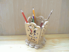 Pencils Holder Free Vector File