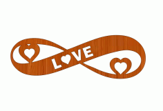 Personalized Love Infinity Heart Decorations Infinity Symbol Valentines Day Free Vector File