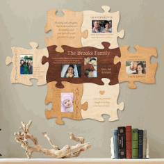 Photo Frames Puzzle Free Vector File, Free Vectors File