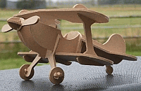 Pitts s1c Airplane Laser Cut Free DXF File