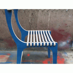 Plywood Chair Material Thickness 18mm Free DXF File