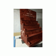 Polka Wooden Storage Free DXF File