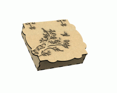 Porta Joias Arvore Free DXF File