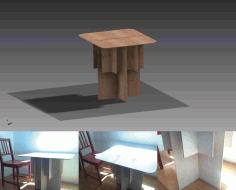 Portable Table Free DXF File