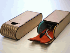 Potable Glasses Case Free DXF File