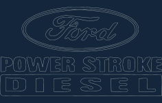 Power Stroke Diesel 3 (small) Free DXF File