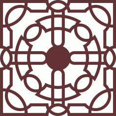 Privacy Grill Separator Indoor Outdoor Design For Laser Cut Free Vector File